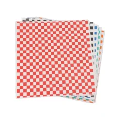 Papirservietter>240 ark ternet, tørt, vokset delikatessepapir, fedtafvisende kurveindlæg, delikatesseindpakningspapir, vokspapir til sandwich