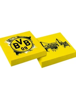 Papirservietter>20 Borussia Dortmund papirservietter 33 x 33 cm. Size-Unique Model