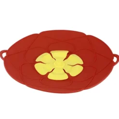 28 cm anti-overløb støvtæt spildprop silikone grydelåg køkken madlavningsredskaber rød Clearance