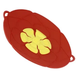 28 cm anti-overløb støvtæt spildprop silikone grydelåg køkken madlavningsredskaber rød Clearance