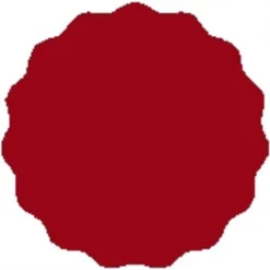 Tilbehør Til Madopbevaring>5,5 cm etiket til marmelade, 48 stk., mørkerød mat