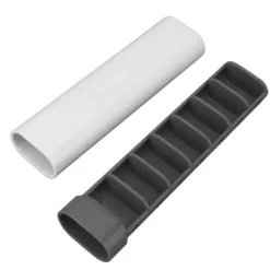 Isforme>7 Day Medicine Organizer Bærbar Mini 7 Grids Medicin Organizer Container Box til kosttilskud Vitaminer Hvid og Grå