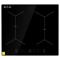 24" elektrisk kogeplade med 4 brændere, keramisk glaskomfur og top touch kontrol. Effektiv madlavning!