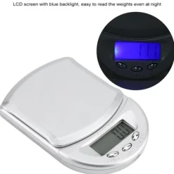 500/0,1 g bærbar højpræcisions køkkenvægt nye mini-tælleelektroniske måleværktøjer Online