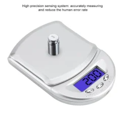 500/0,1 g bærbar højpræcisions køkkenvægt nye mini-tælleelektroniske måleværktøjer Online