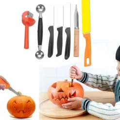 80 i 1 bærbar grøntsagsmad Frugtgravør Køkkenudskæringsværktøjssæt med taske