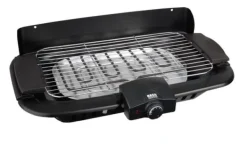 2 i 1 elektrisk grill, fritstående og bordplade, 46 x 23 cm Online