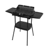 2 i 1 elektrisk grill, fritstående og bordplade, 40 x 29 cm Discount