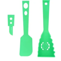 Køkkenudstyrssæt>8 i 1 Køkkengrejsæt Alsidigt Køkkenredskaber Spatel Dørslag Kniv til Køkkenbrug