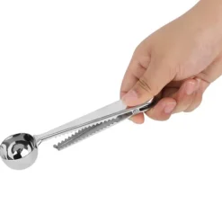 2 i 1 måleske i rustfrit stål med forseglingsklips til køkkencafé Online