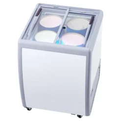 158 L Kommerciel Gelato Dyppefryseskab, Is-udstillingsskab, Hurtig Køling, Energi Effektiv, Digital Temperaturkontrol Best