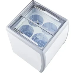 158 L Kommerciel Gelato Dyppefryseskab, Is-udstillingsskab, Hurtig Køling, Energi Effektiv, Digital Temperaturkontrol Best