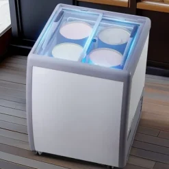 158 L Kommerciel Gelato Dyppefryseskab, Is-udstillingsskab, Hurtig Køling, Energi Effektiv, Digital Temperaturkontrol Best