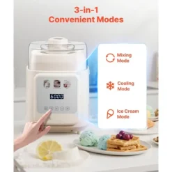 1 liters automatisk ismaskine, indbygget kompressor, uden forfrysning funktion