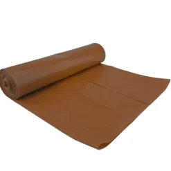 Skraldeposer>50 mikron tykke affaldssække. holdbar rulle 25 stk. - brun 120L