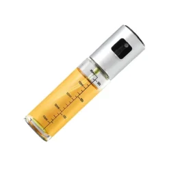 100 ml elektropletbelagt olieforstøver i sølv med skala til airfryer Model 1 Sale