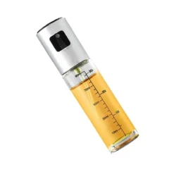 100 ml elektropletbelagt olieforstøver i sølv med skala til airfryer Model 1 Sale