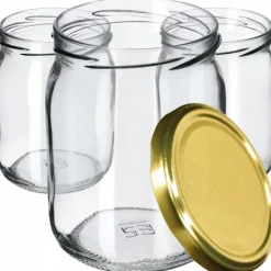 540 ml krukke med skruelåg, 8 stk. | TO-540 Outlet