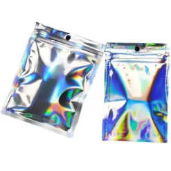 100 pakke genlukkelige lynlåsposer til snacks og smykker