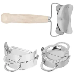 304 Rustfrit Stål Manuelt Dumpling Maker Sæt med Dumpling Wrap Værktøj Køkkenredskaber Online
