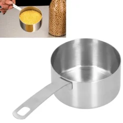 304 Rustfrit Stål Målebæger Køkken Bagemåleske med Skala Madlavningstilbehør1 kop Discount