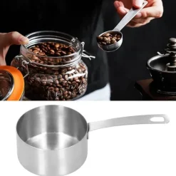 304 Rustfrit Stål Målebæger Køkken Bagemåleske med Skala Madlavningstilbehør1 kop Discount