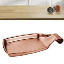 304 rustfrit stål skerestopbevaring Quadrate Moderigtig redskabsskeholder til køkken Rose guld Clearance