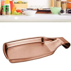 304 rustfrit stål skerestopbevaring Quadrate Moderigtig redskabsskeholder til køkken Rose guld Clearance