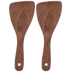 2 st Rispaddel Naturlig riskokare i trä Spatel Köksskedar för blandning och servering av RiceBevel Discount