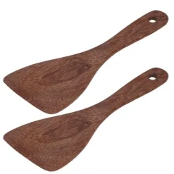 2 st Rispaddel Naturlig riskokare i trä Spatel Köksskedar för blandning och servering av RiceBevel Discount