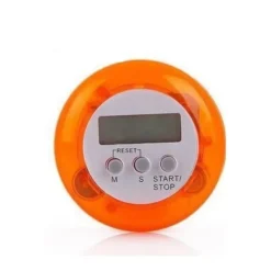 3 stk. digital køkkenur med høj alarm, magnetisk bagside, LCD-display, hvid til madlavning, bagning og sportsaktiviteter (hvid+orange+blå) Sale