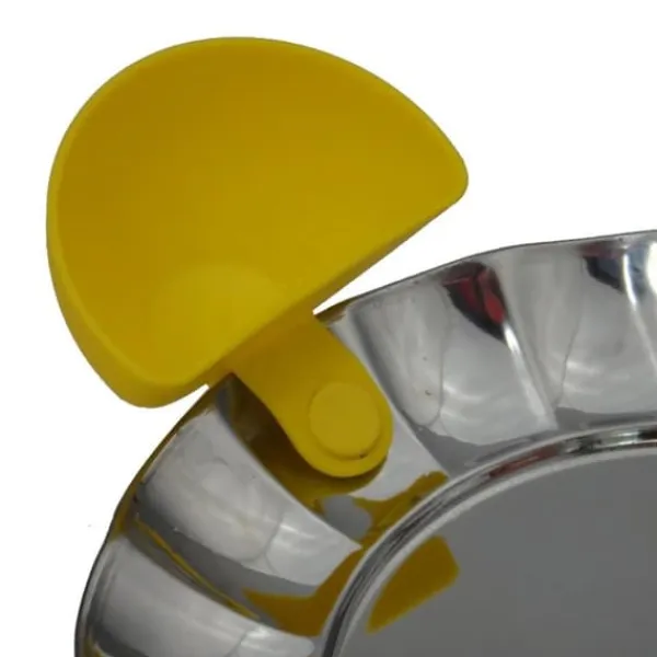 4 stk. flerfarvede dyppesauceskåle serveringsskåle krydderibeholder til salt ketchup sukkereddike Online