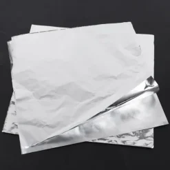 100 stk. fortykket højtemperaturbestandigt aluminiumsfolieindpakningspapir til grillbagning Clearance