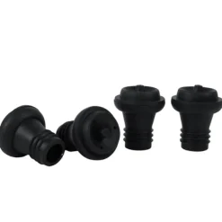 Flaskepropper>4 stk. genanvendelige vakuumpumpepropper rødvin champagne flaskehætte låg beholder forsegler nye