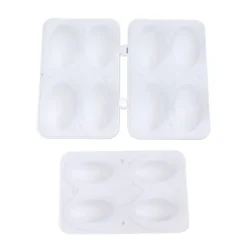 Køkkenforme>2 stk. kødbolleform manuel farsbrødform processor maker gør-det-selv presse fyld madlavningsværktøj 4 gitter