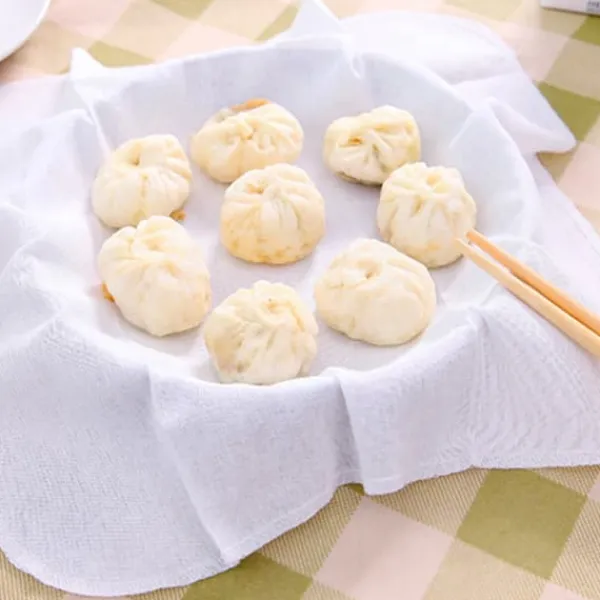 6 stk. Køkken Bomuldsdampklud Dampede Boller Dumplings Dampklud Madlavningsartikler Hot