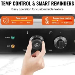 6 STK Kommerciel Vaffelstængemaskine, Hotdog Vaffeljern 1500W, Nem brug, Hurtig opvarmning, Perfekte vafler hver gang. Outlet