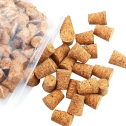 20 stk. koniske propper, premium tomme vinpropper, reservepropper, 24*20*20 mm Sale