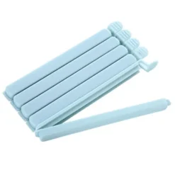 Tilbehør Til Madopbevaring>5 Stk Madpose Forseglingsclips Plast Snack Pakke Opbevaring Genanvendelig Bærbar L Blå