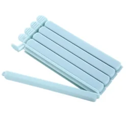 Tilbehør Til Madopbevaring>5 Stk Madpose Forseglingsclips Plast Snack Pakke Opbevaring Genanvendelig Bærbar L Blå