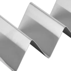 2 stk. opbevaringsstativ til taco-pandekager i rustfrit stål til restaurant, hotel, hjemmekøkken, type 2 Hot