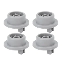 4 stk. opvaskemaskinekurvrulle reservedel opvaskemaskinekurvhjul til Bosch 420198 AP2802428 165314 Best