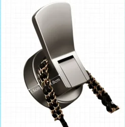 2 stk. Overdørskrog, Kraftige Selvklæbende Kroge, Dørhængere Uden Boring Model 2 Sale