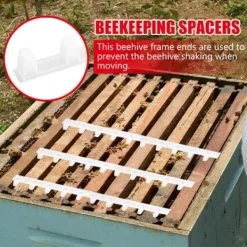 10 stk. plastik bistade ramme ender holdbare afstandsstykker biavl beskyttelse forsyninger New