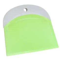 Køkkenskrabere>2 stk. plastik cremeskraber spatel dejskærer køkken bageværktøj grøn