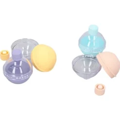 4 stk. pære-hockeyforme, sikre, sunde slikfarver, tilføjer smag, nemme at afforme, whisky-isforme med låg Sale