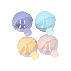 4 stk. pære-hockeyforme, sikre, sunde slikfarver, tilføjer smag, nemme at afforme, whisky-isforme med låg Sale