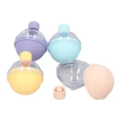 4 stk. pære-hockeyforme, sikre, sunde slikfarver, tilføjer smag, nemme at afforme, whisky-isforme med låg Sale