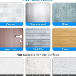 9 stk stærke klæbekroge, selvklæbende vægkroge til ophængning af nøgler, håndklæder, frakker, skadefri vægbeslag til badeværelse, køkken Sale