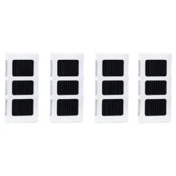 4 stk udskiftning af køleskabsluftfilter aktivt kul Meget effektivt luftrensende filterelement til Paultra2 Discount